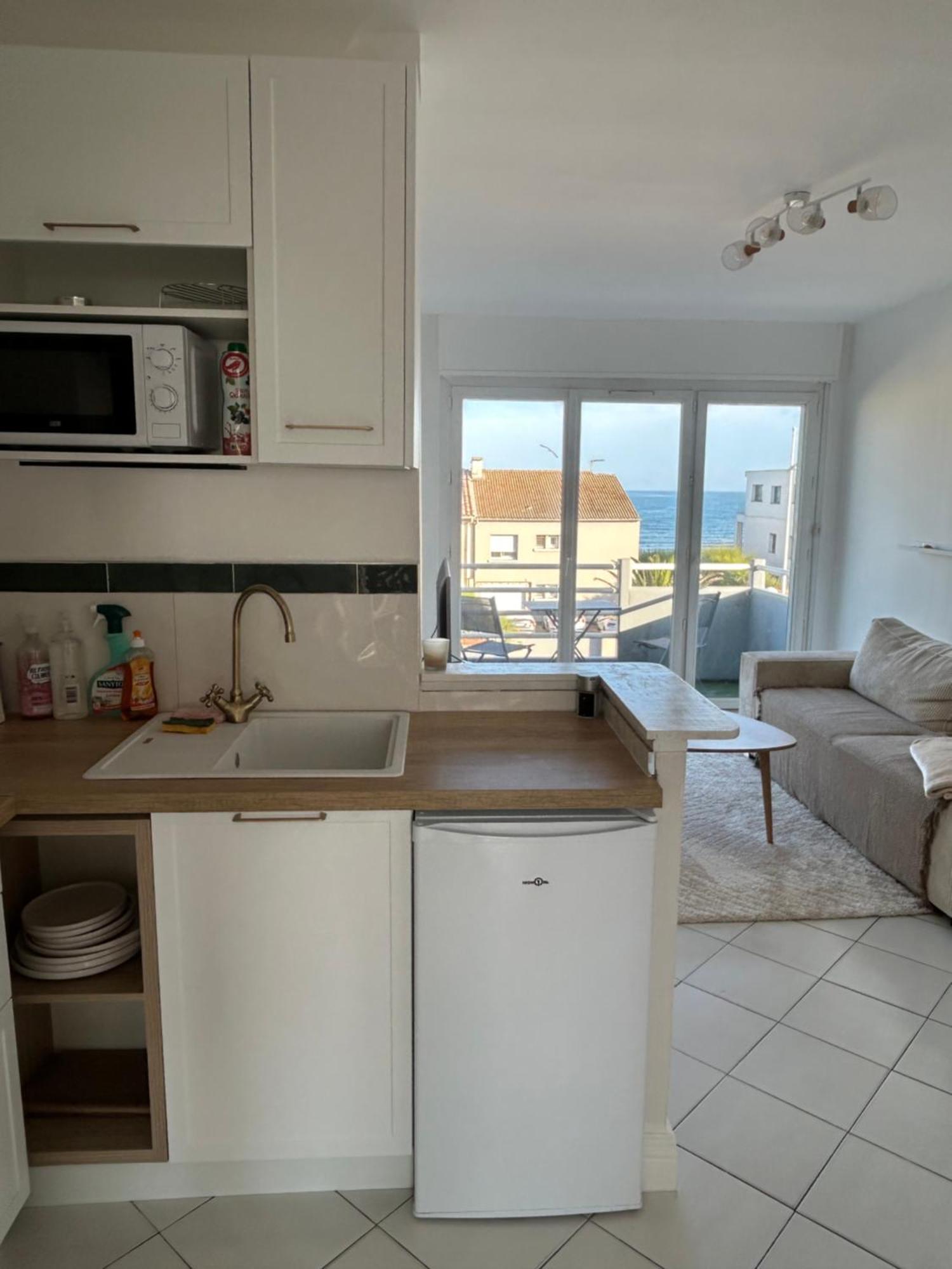 Appartement Traversant Vue Mer Et Etang Mauguio Extérieur photo